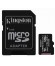 MEMORIA MICROSD 128Gb CLASS10 100MBs + ADAPTADOR SD KINGSTON