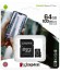 MEMORIA MICROSDXC 64Gb CL10 100R + ADAPTADOR SD KINGTON