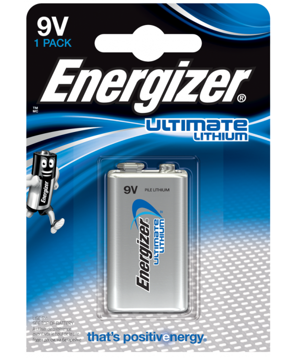 PILA LITIO LR-9 ENERGIZER BLIST. 1 ULTIMATE