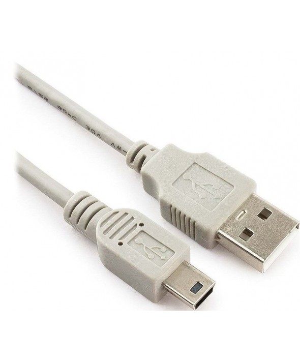 CONEXION USB "A" M - MINI USB 5 PIN 1.8m BLANCO