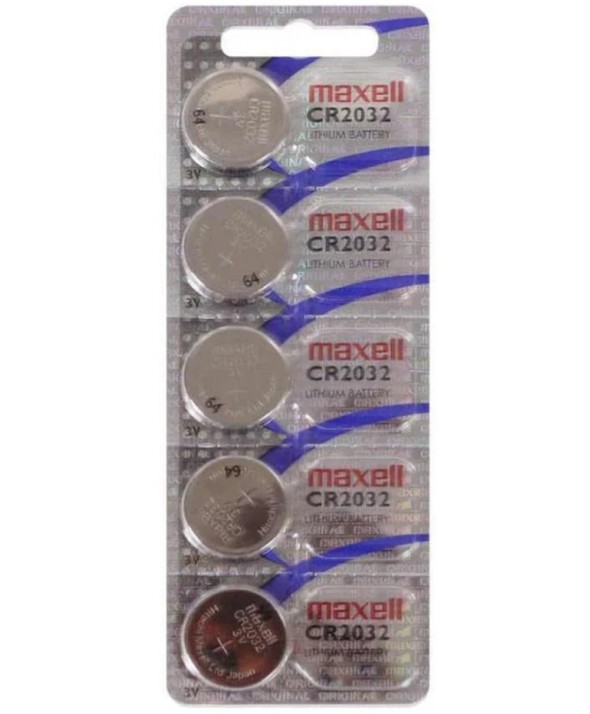 Blister Pila Boton Litio Maxell CR2032 - 1 UNIDAD