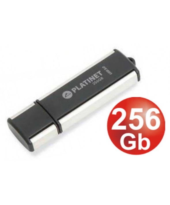 PEN DRIVER 256Gb 3.0 FLASH DRIVE PLATINET