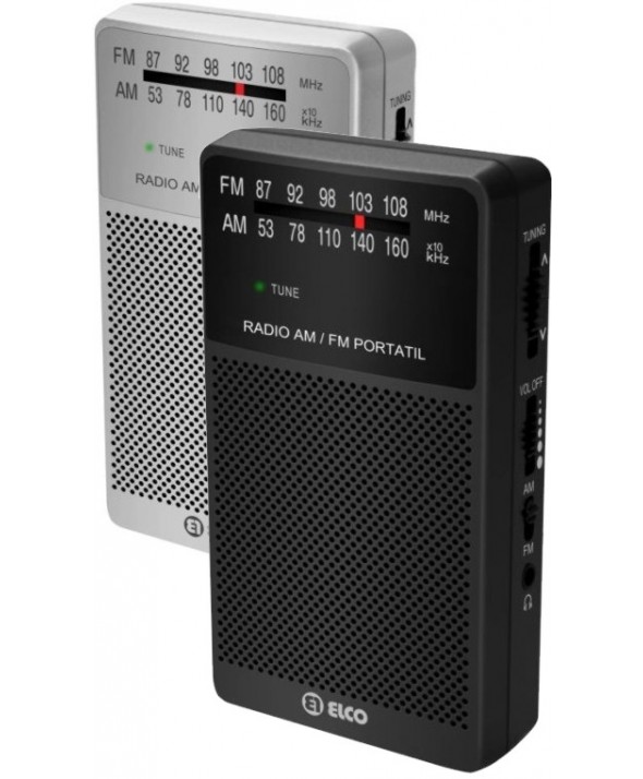 RADIO BOLSILLO AM/FM ALTAVOZ ELCO - dlplus