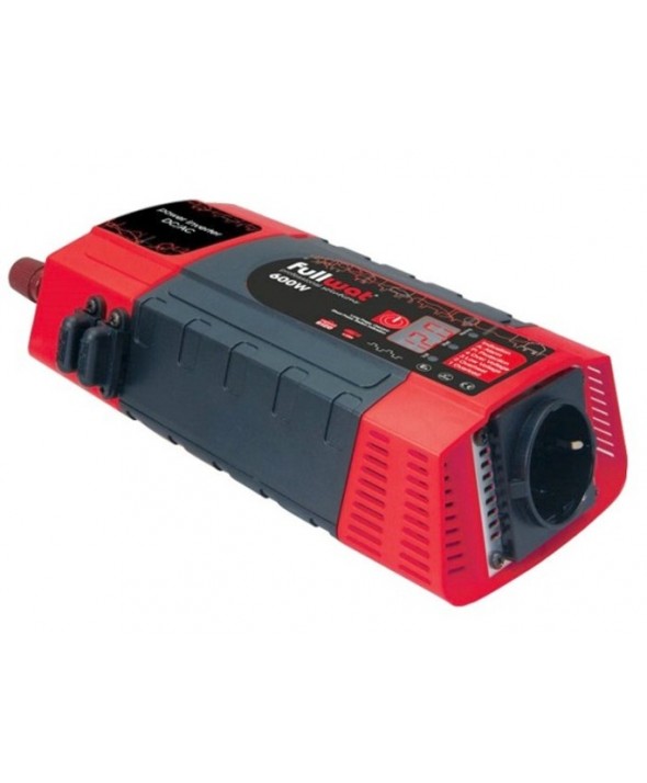 INVERSOR ONDA CUADRADA 12VDC-220VAC 600W FULLWAT