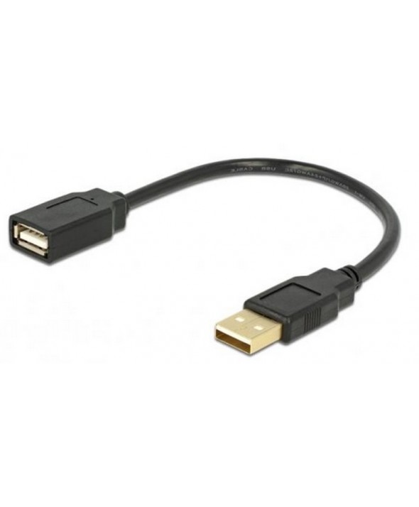 CONEXION USB V2.0 "A" MACHO - HEMBRA 0.15 m