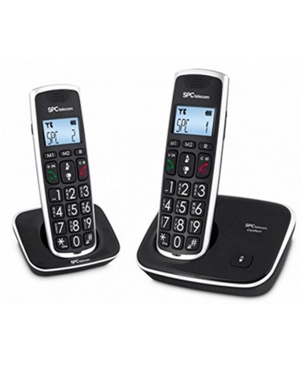TELEFONO DUO INALAMBRICO SPC NEGRO