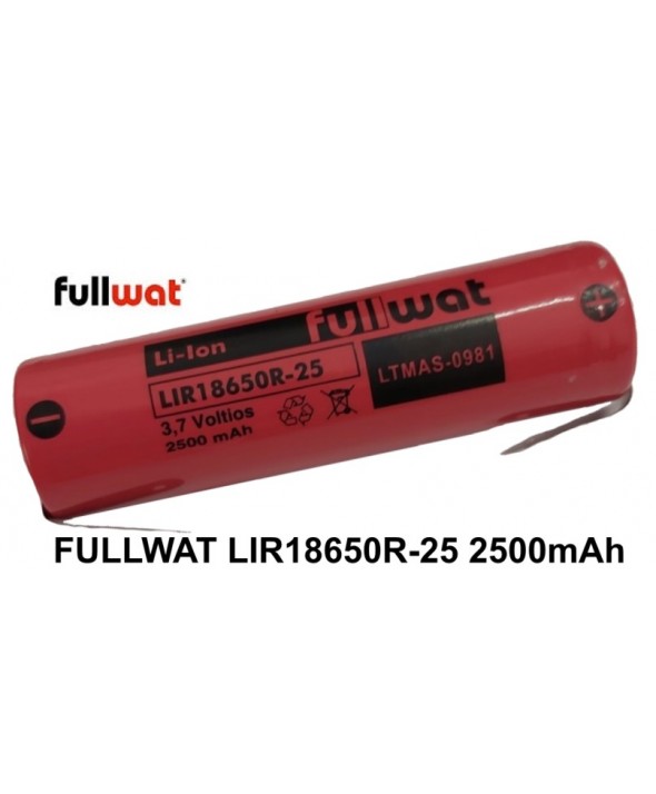 18650 Bateria Pila Litio Recargable 2600mah 3.7v Con Teton