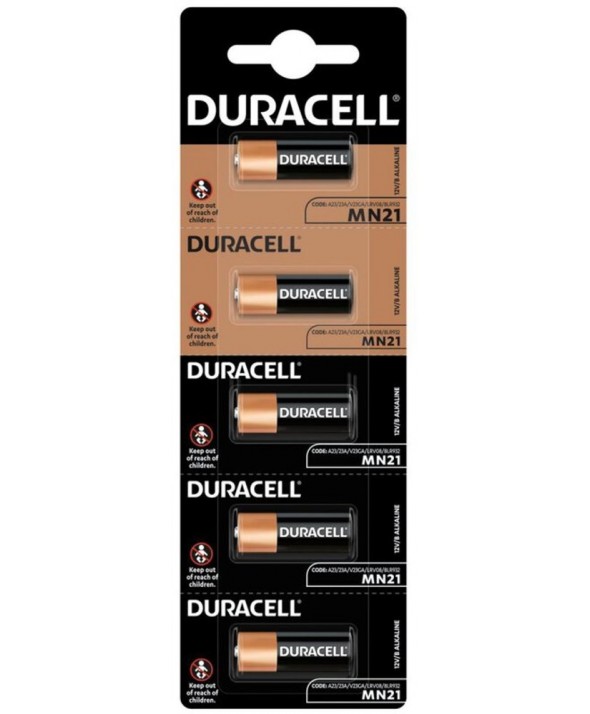 DURACELL BLISTER 2 PILA MANDO A23 12V MN21 - A23 / K23A / 23AE / LRV08 /  MN21