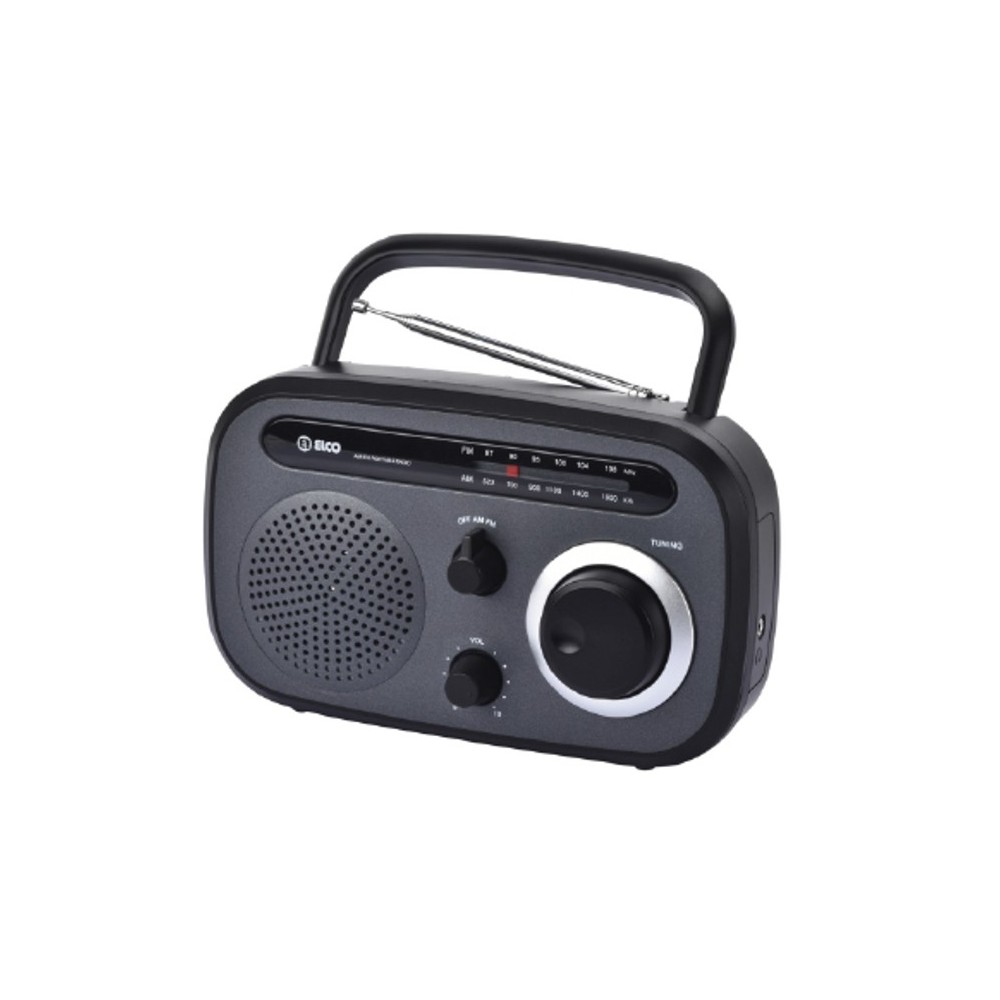 RADIO DESPERTADOR RED CON ENTRADA DE AURICULARES ELCO - dlplus