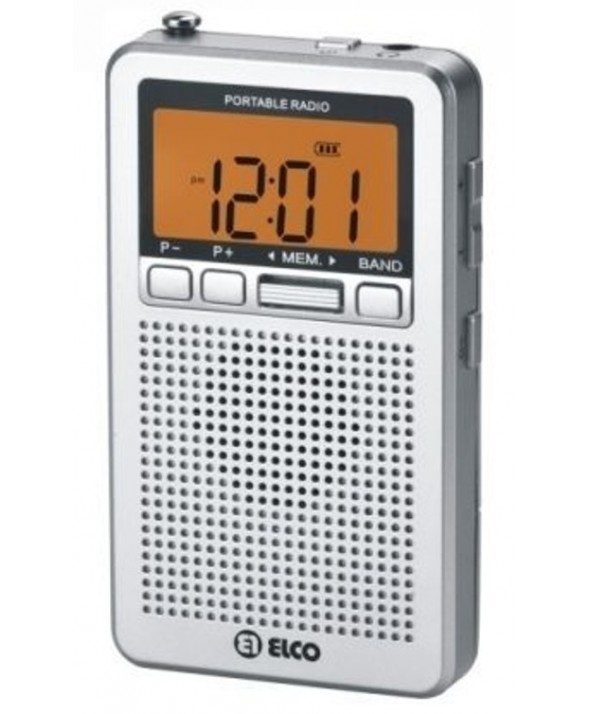 RADIO RELOJ DESPERTADOR ELCO PD133 TOMA AURICULAR