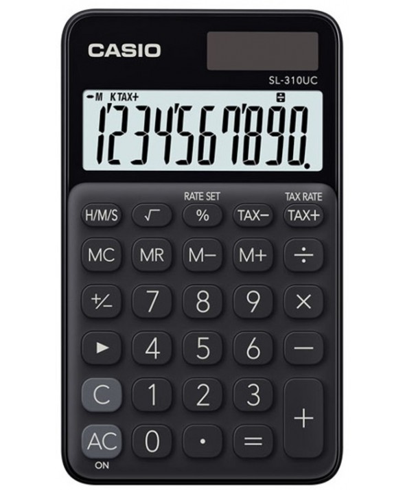 CALCULADORA CASIO SL310UC NEGRA