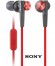 AURICULAR INTRAOIDO EXTRA BASS SONY M/L ROJO