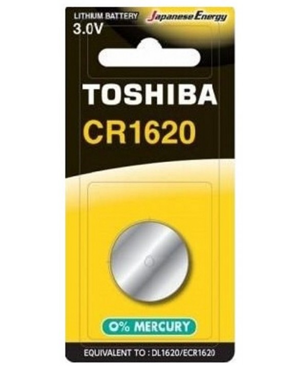 PILA LITIO CR1620 BLISTER DE 1 TOSHIBA