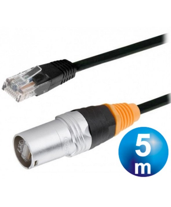 CONEXION RJ45 M/M cat6 IP16FC 5m ACCUCABLE