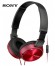 AURICULAR DIADEMA SONY MANOS LIBRES MDRZX310APL ROJO