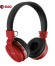 AURICULAR DIADEMA BLUETOOTH M/L ROJO ELCO