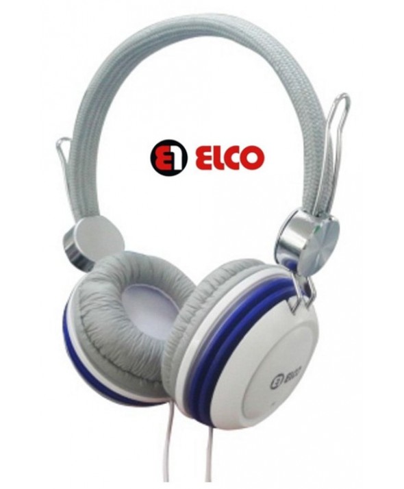 AURICULAR ELCO DIADEMA PD1047 ø40mm BLANCO/AZUL