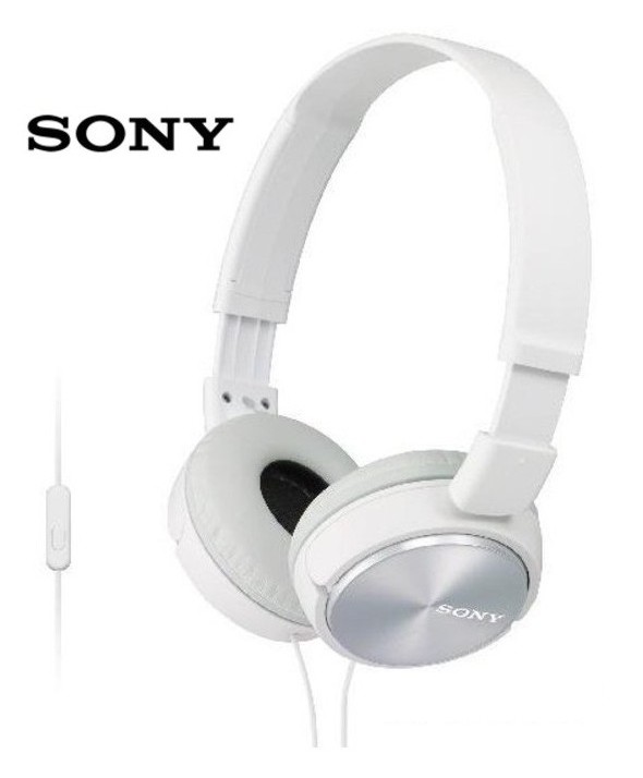 AURICULAR DIADEMA SONY CON MICRO BLANCO