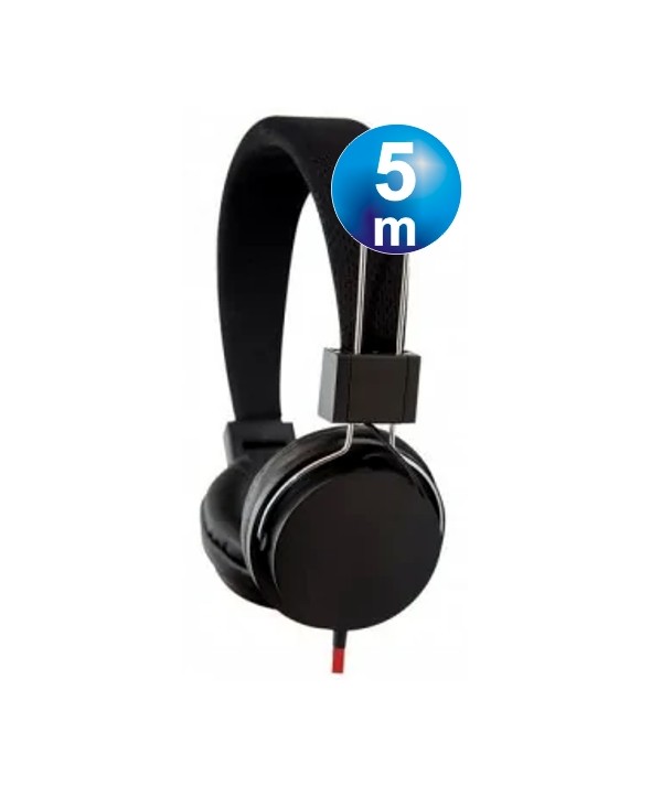 AURICULAR DIADEMA TV CABLE 5M REGULACION DE SONIDO KOOLTECK