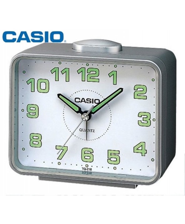 DESPERTADOR CASIO PLATA