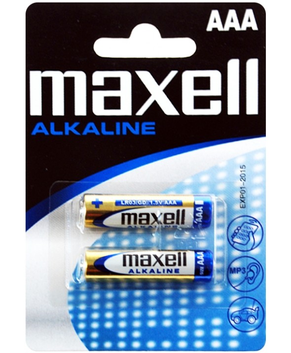 PILA ALCALINA LR03 MAXELL MXL B2