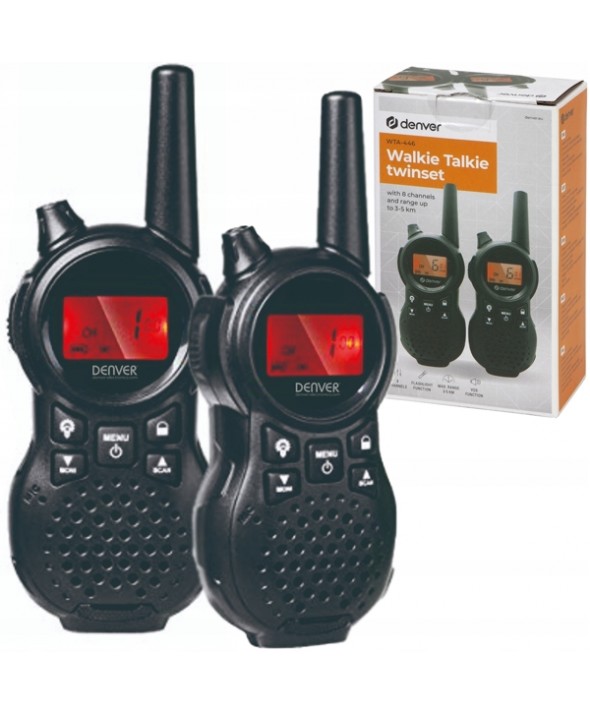 KIT WALKIE TALKIES PMR 446 MHz DENVER WTA446