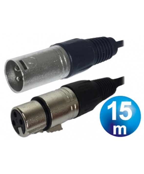 CONEXION CANON M/H 15 m MICROFONO 1611000009