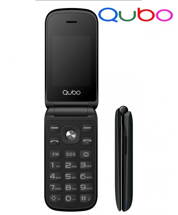 TELEFONO MOVIL CONCHA QUBO TAPA 2.4" BAT.800