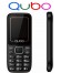 TELEFONO MOVIL QUBO 1´77" USB C 2 SIM BT LINTERNA NEGRO
