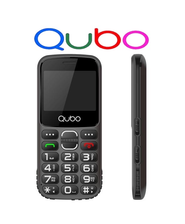 TELEFONO MOVIL QUBO TAPA 2.3" BAT.1400 BASE CARGA